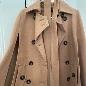 Wool Cape Coat